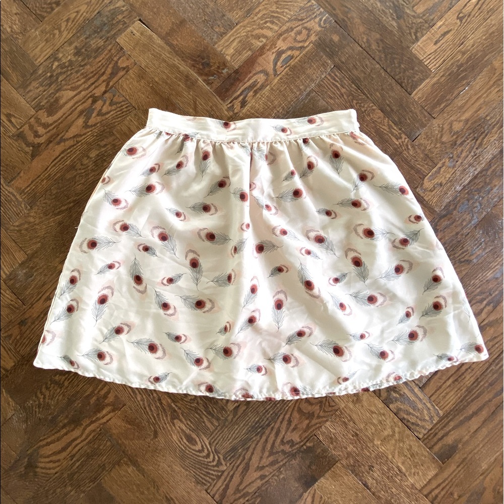 Mini skirt.